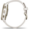 Часы GARMIN VENU 2 PLUS CREAM GOLD STAINLESS STEEL BEZEL WITH IVORY CASE AND SILICONE BAND 11136