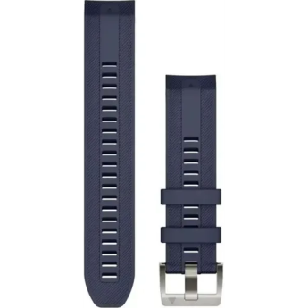 Ремешок GARMIN QUICKFIT 22 для MARQ/MARQ (Gen 2), темно-синий силиконовый